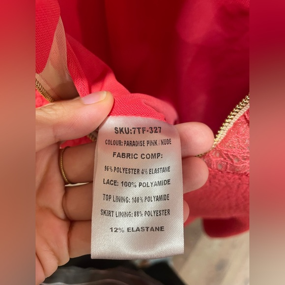 Three Floor Gorgeous Lace Dress Size XS - Picture 8 of 9